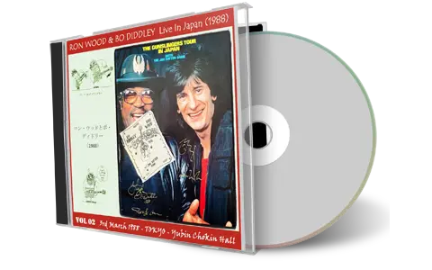 Artwork Cover of Ronnie Wood and Bo Diddley 1988-03-03 CD Tokyo Audience