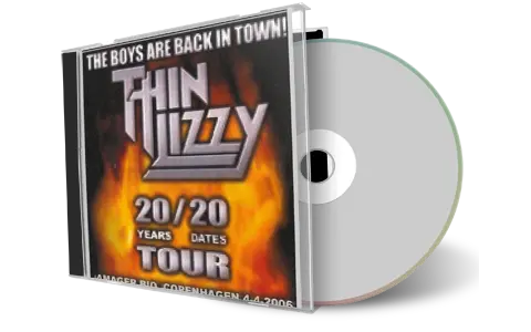 Artwork Cover of Thin Lizzy 2006-04-04 CD Copenhagen Audience