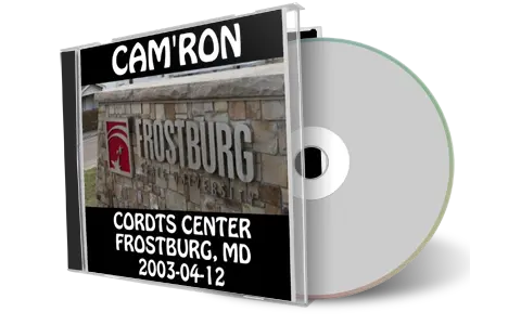 Artwork Cover of Camron 2003-04-12 CD Frostburg Soundboard