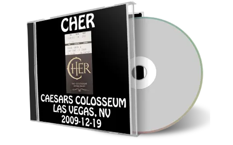 Artwork Cover of Cher 2009-12-19 CD Las Vegas Audience
