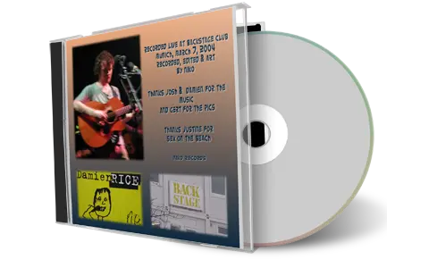 Artwork Cover of Damien Rice 2004-03-07 CD Munich Audience