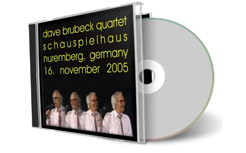 Artwork Cover of Dave Brubeck 2005-11-16 CD Nuremberg Soundboard