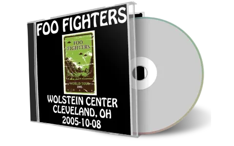 Artwork Cover of Foo Fighters 2005-10-08 CD Cleveland Audience