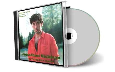 Artwork Cover of Jonathan Richman and The Modern Lovers 1986-09-27 CD Hoboken Audience