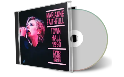 Artwork Cover of Marianne Faithfull 1990-10-17 CD New York City Audience