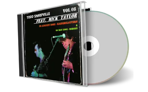 Artwork Cover of Mick Taylor and Todd Sharpville 2002-08-29 CD Huntington Beach Audience