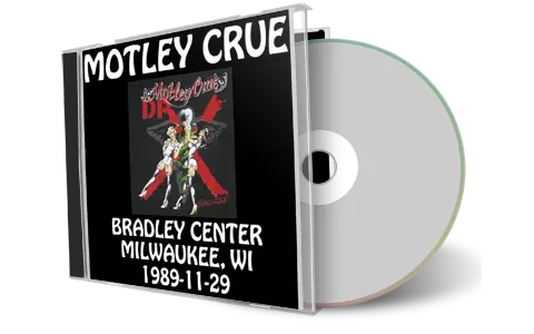 Artwork Cover of Motley Crue 1989-11-29 CD Milwaukee Audience