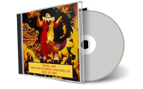 Artwork Cover of Pearl Jam 1997-11-18 CD Oakland Audience