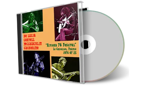 Artwork Cover of Philip Catherine Larry Coryell Paco de Lucia John McLaughlin 1976-07-25 CD Le Castellet Soundboard
