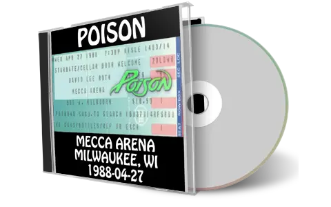 Artwork Cover of Poison 1988-04-27 CD Milwaukee Audience