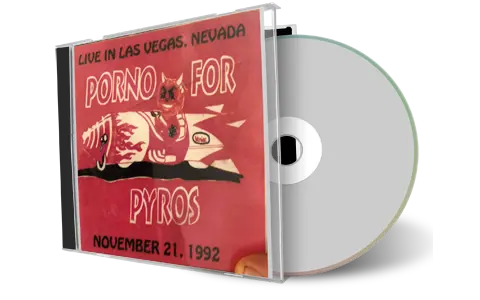 Artwork Cover of Porno For Pyros 1992-11-21 CD Las Vegas Audience