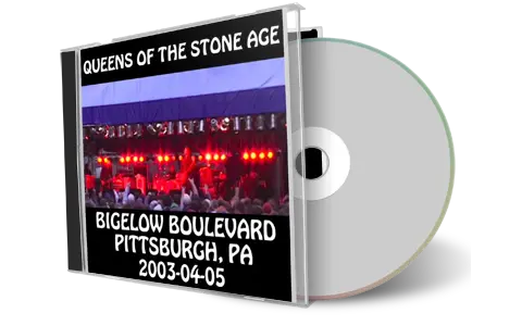 Artwork Cover of Queens Of The Stone Age 2003-04-05 CD Pittsburgh Audience