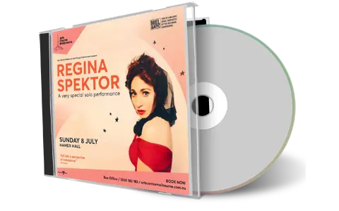 Artwork Cover of Regina Spektor 2018-07-08 CD Melbourne Audience