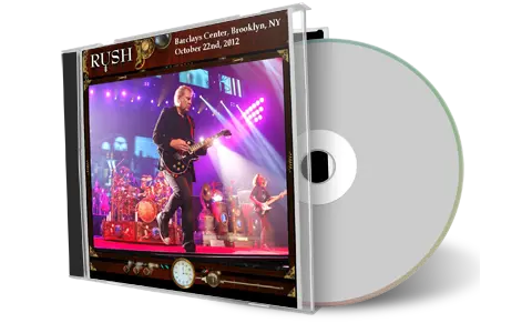 Artwork Cover of Rush 2012-10-22 CD New York City Audience