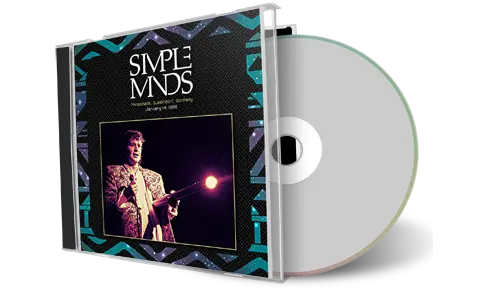 Artwork Cover of Simple Minds 1986-01-14 CD Dusseldorf Audience