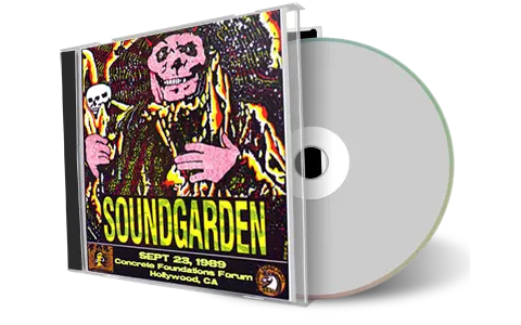 Artwork Cover of Soundgarden 1989-09-23 CD Burbank Soundboard