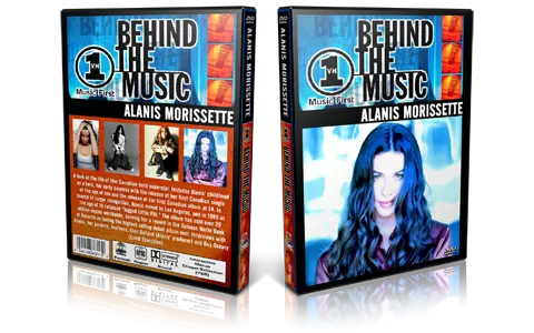 Artwork Cover of Alanis Morissette Compilation DVD Behind The Music Proshot