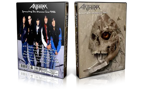 Artwork Cover of Anthrax Compilation DVD Spreading The Disease Tour 1986 Proshot