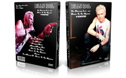 Artwork Cover of Billy Idol Compilation DVD The Charmed Life Proshot