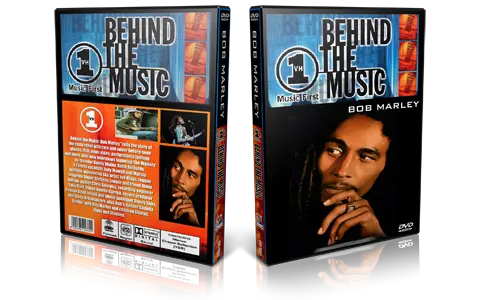 Artwork Cover of Bob Marley Compilation DVD Behind The Music Proshot