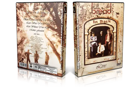 Artwork Cover of Bread Compilation DVD Live In Concert 1976 Proshot