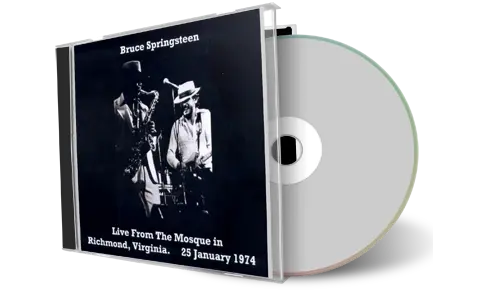 Artwork Cover of Bruce Springsteen 1974-01-25 CD Richmond Audience