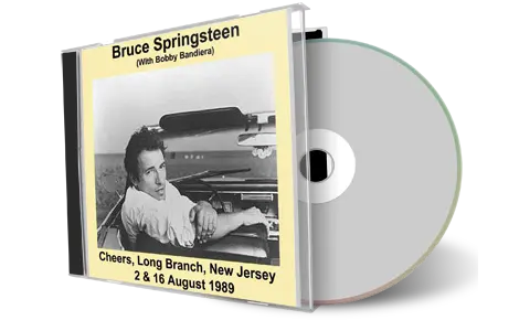 Artwork Cover of Bruce Springsteen 1989-08-16 CD Long Branch Audience