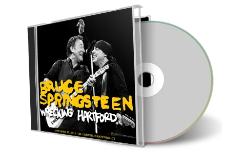 Artwork Cover of Bruce Springsteen 2012-10-25 CD Hartford Audience