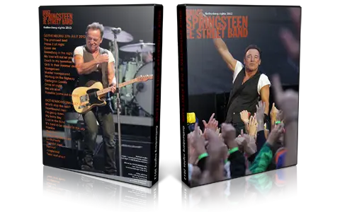 Artwork Cover of Bruce Springsteen Compilation DVD Gothenborg Nights 2012 Audience