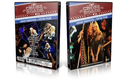 Artwork Cover of Carrie Underwood 2012-02-04 DVD CMT Crossroads Proshot