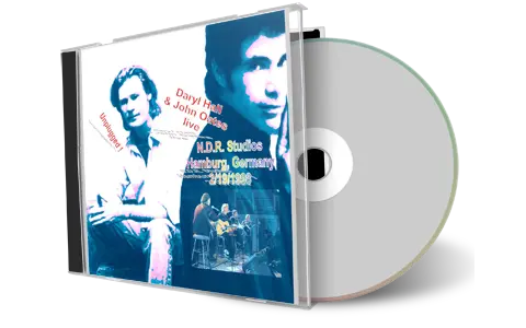 Artwork Cover of Daryl Hall 1998-02-19 CD Hamburg Soundboard