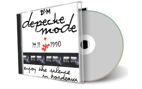 Artwork Cover of Depeche Mode 1990-11-14 CD Bordeaux Audience