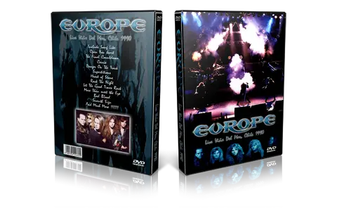 Artwork Cover of Europe Compilation DVD Vina Del Mar 1990 Proshot