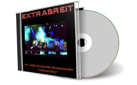 Artwork Cover of Extrabreit 2008-05-30 CD Wemmetsweiler Audience