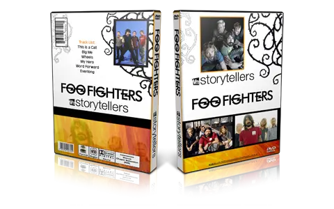 Artwork Cover of Foo Fighters 2009-10-28 DVD VH1 Storytellers Proshot