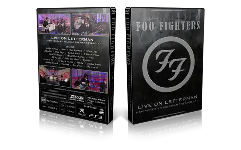 Artwork Cover of Foo Fighters 2011-04-12 DVD New York City Proshot