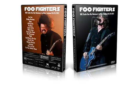 Artwork Cover of Foo Fighters 2011-05-14 DVD Carlisle Proshot