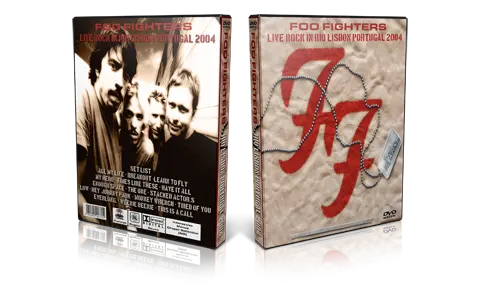 Artwork Cover of Foo Fighters Compilation DVD Rock In Rio Lisbon 2004 Proshot