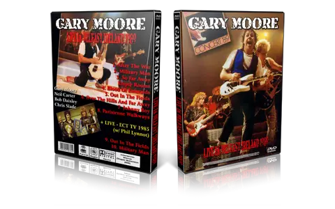 Artwork Cover of Gary Moore Compilation DVD Belfast 1989 Proshot