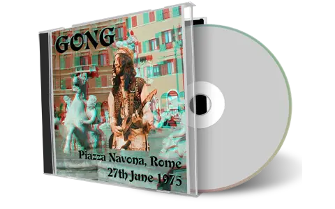 Artwork Cover of Gong 1975-06-27 CD Rome Audience