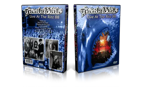 Artwork Cover of Great White Compilation DVD The Ritz 1988 Proshot