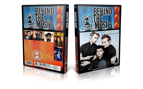 Artwork Cover of Green Day Compilation DVD Behind The Music Proshot