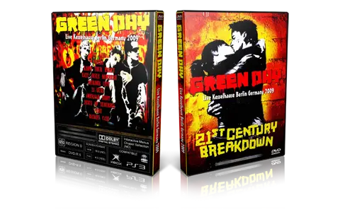 Artwork Cover of Green Day Compilation DVD Berlin 2009 Proshot