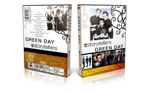 Artwork Cover of Green Day Compilation DVD VH1 Storytellers 2005 Proshot
