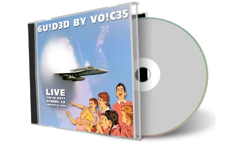 Artwork Cover of Guided By Voices 2000-01-22 CD Athens Soundboard