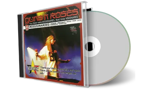 Artwork Cover of Guns N Roses 2002-08-24 CD Hasselt Audience