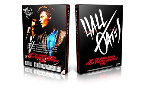 Artwork Cover of Hall and Oates Compilation DVD Bremen 1976 Proshot