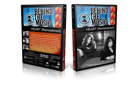 Artwork Cover of Heart Compilation DVD VH1 Behind The Music Proshot