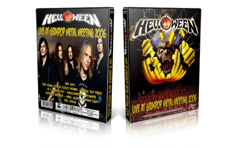 Artwork Cover of Helloween Compilation DVD Graspop Metal Meeting 2006 Proshot