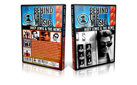Artwork Cover of Huey Lewis Compilation DVD Behind The Music Proshot